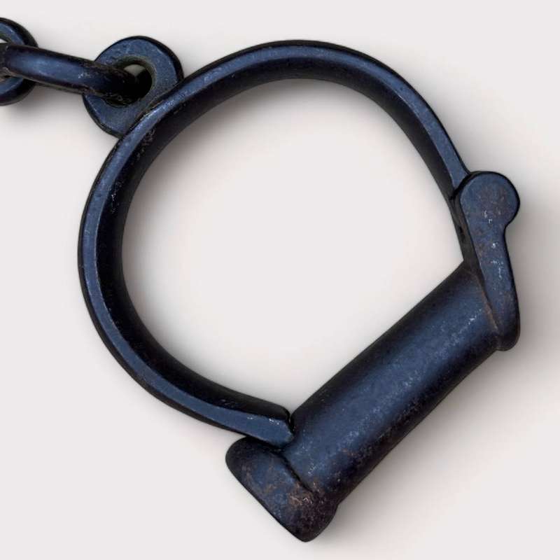 Antique Hiatt Handcuffs circa 1800s