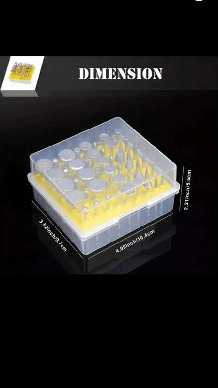 50pcs Diamond Coated Grinding Head Grinding Burrs Lapidary Set for Dremel Rotary Tool. Many uses