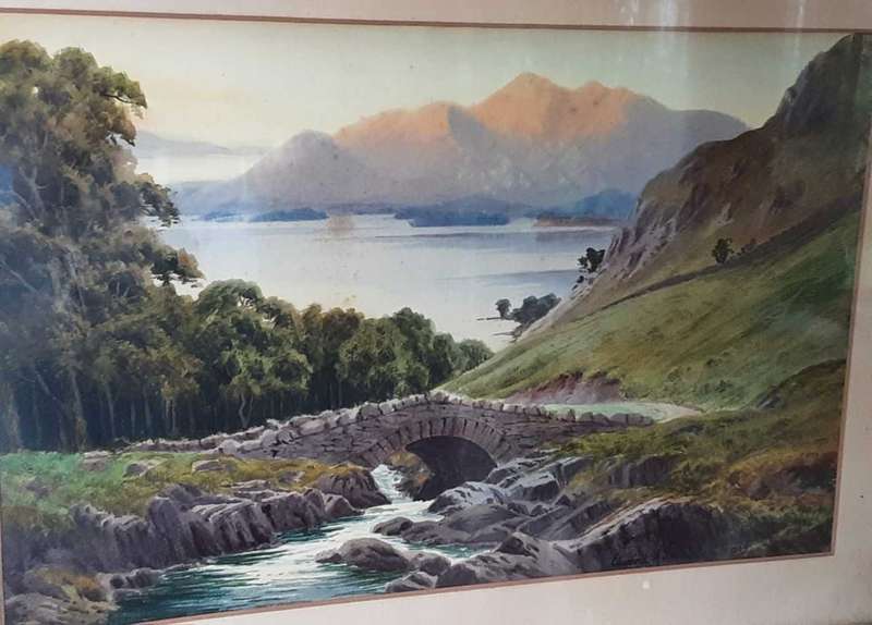 Edward.H.Thompson World Renown artist highly collectable.  R40 000.00