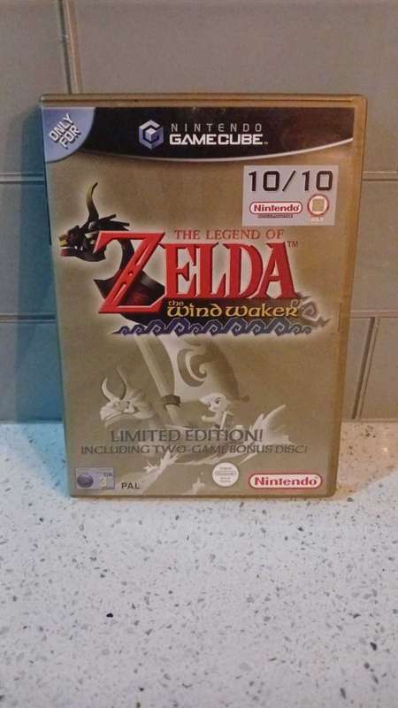 Zelda the wind waker (LIMITED EDITION! ) INCLUDES TWO GAME BONUS DISC! GAMECUBE