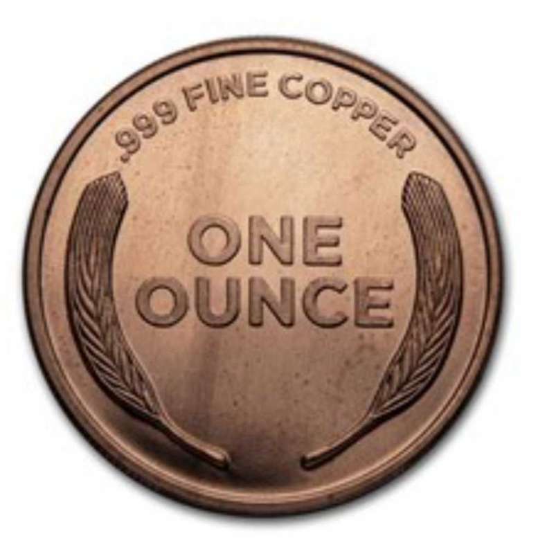 1 oz copper Lincoln Penny