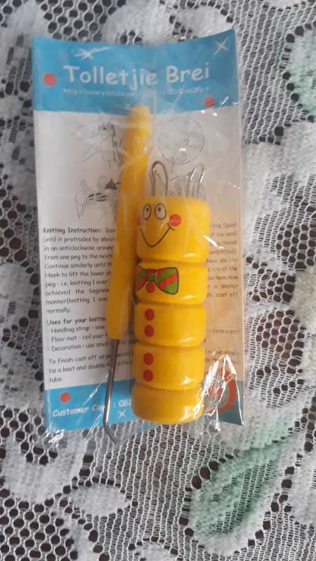 FRENCH KNITTER/ TOLLETJIE BREI/ SPOOL KNITTING/ CORKING/ TOMBOY KNITTING - LIKE NEW