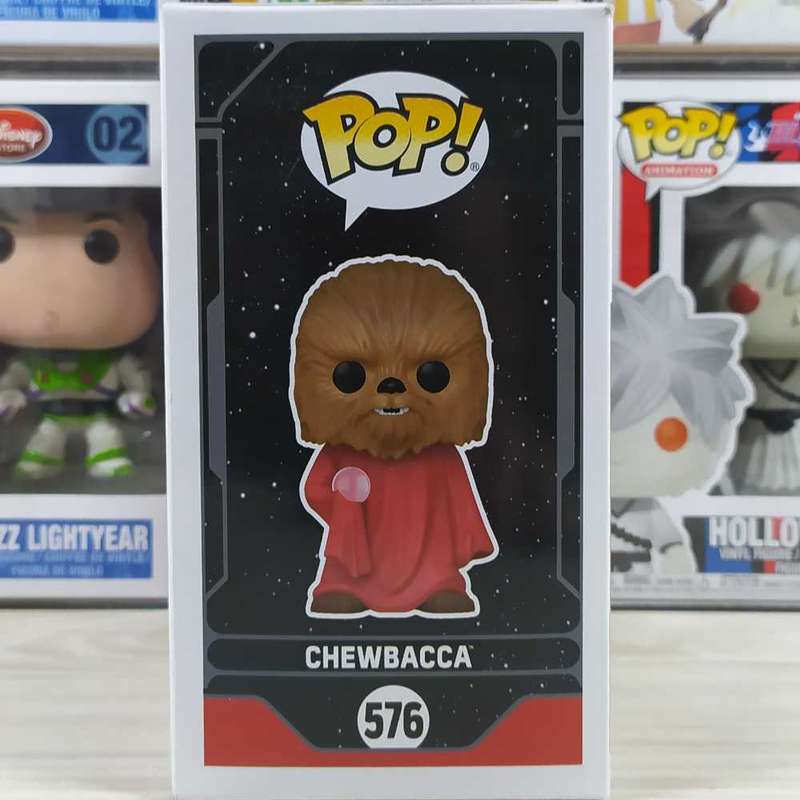 Star Wars #576 Chewbacca Flocked Funko Pop