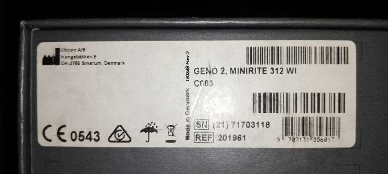 Otico Geno 2 Minirite 312 wl: Hearing Aid