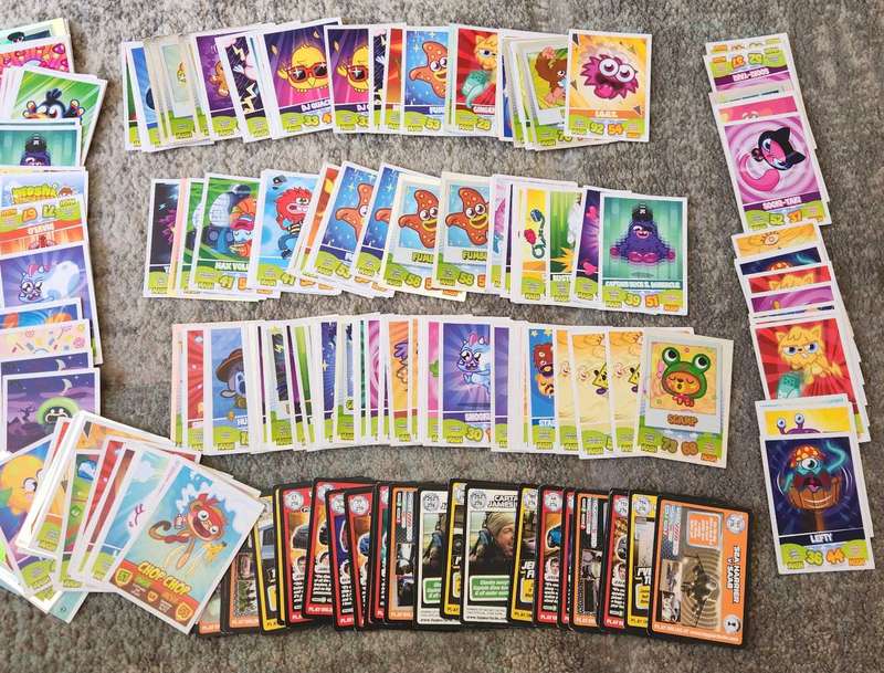 Moshi monsters & Top gear cards BIG batch