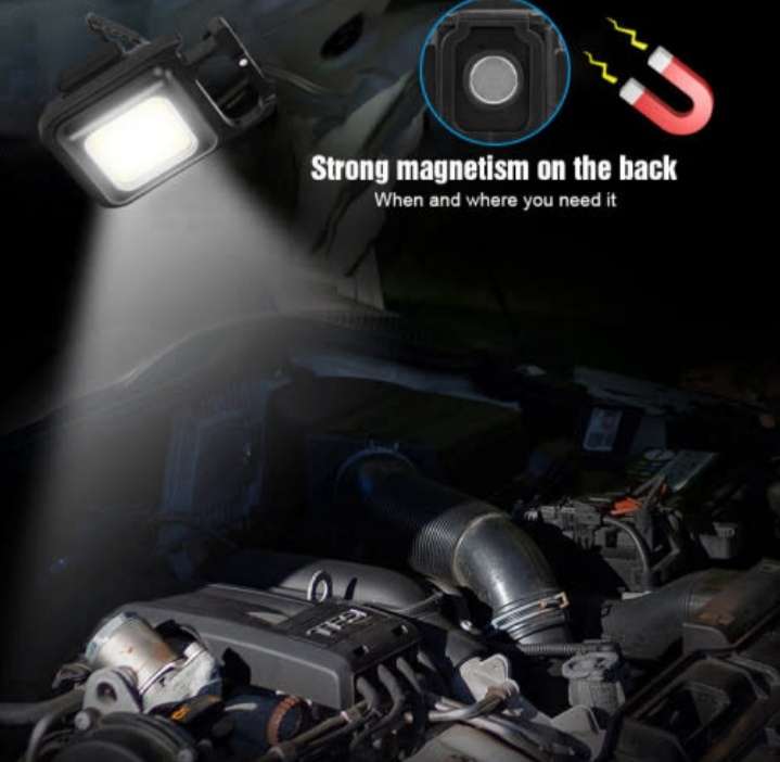 COB Rechargeable Keychain light