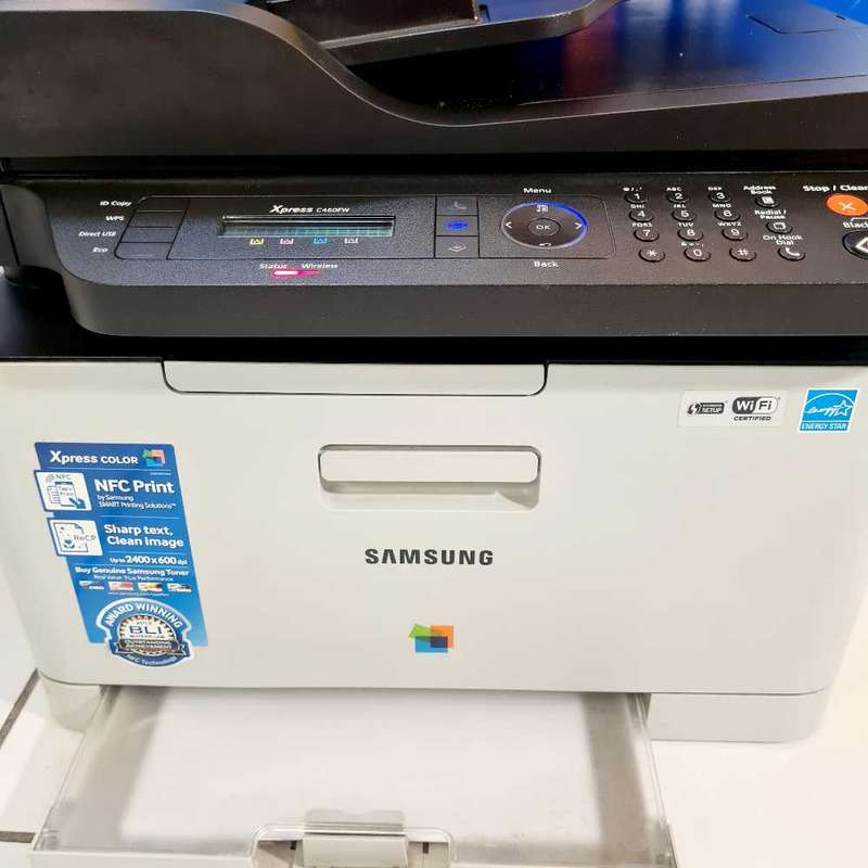 Samsung Xpress C4ofw multifunctional laserjet printer (with 40% + color toners)