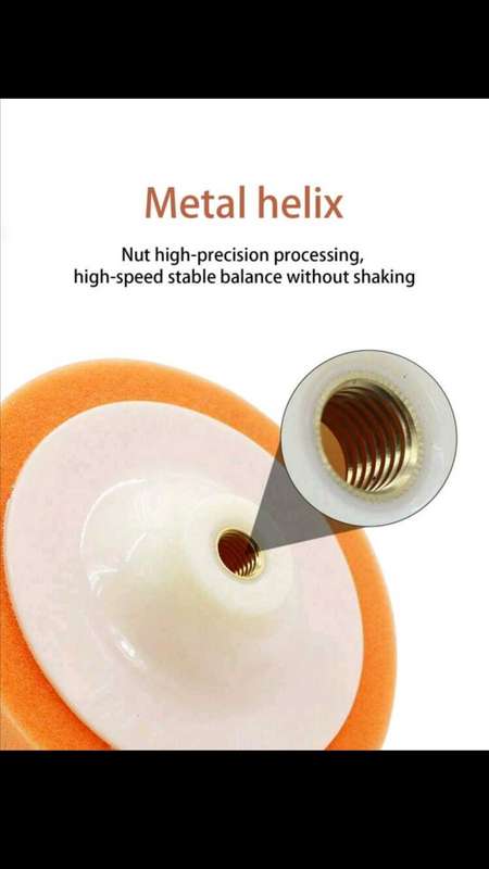 6` Flat Sponge Buffing Polishing Pad