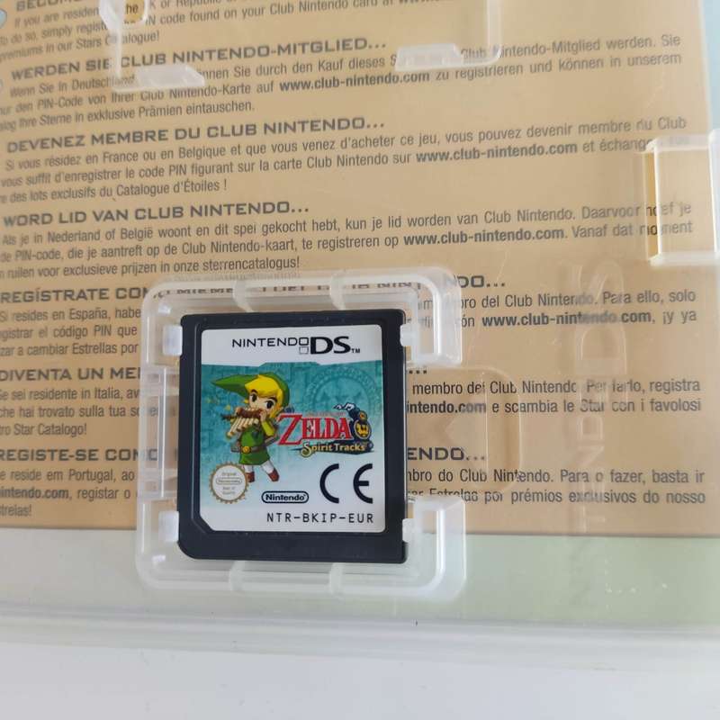 The Legend of Zelda Spirt Tracks Nintendo Ds