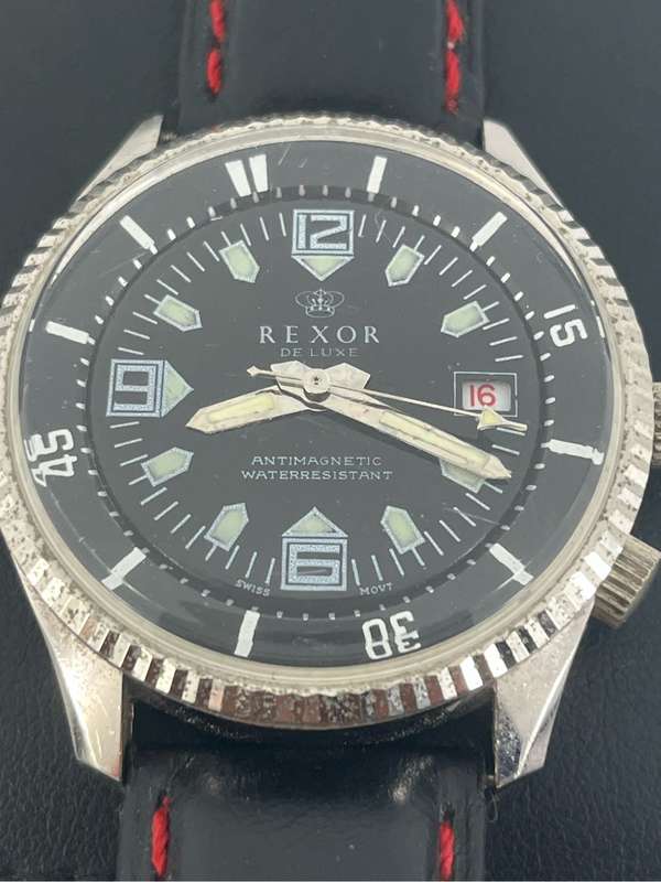Vintage Rexor dive watch