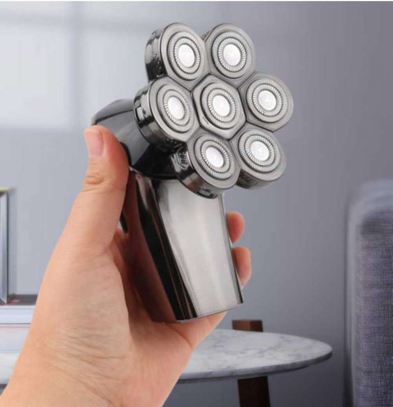 5 In 1 ... 7 Floating Blades LCD Display Electric Shaver Men Hair Beard Razor
