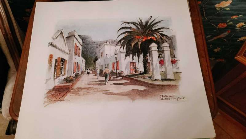 Set of 9 Graaf Reinet Signed Prints