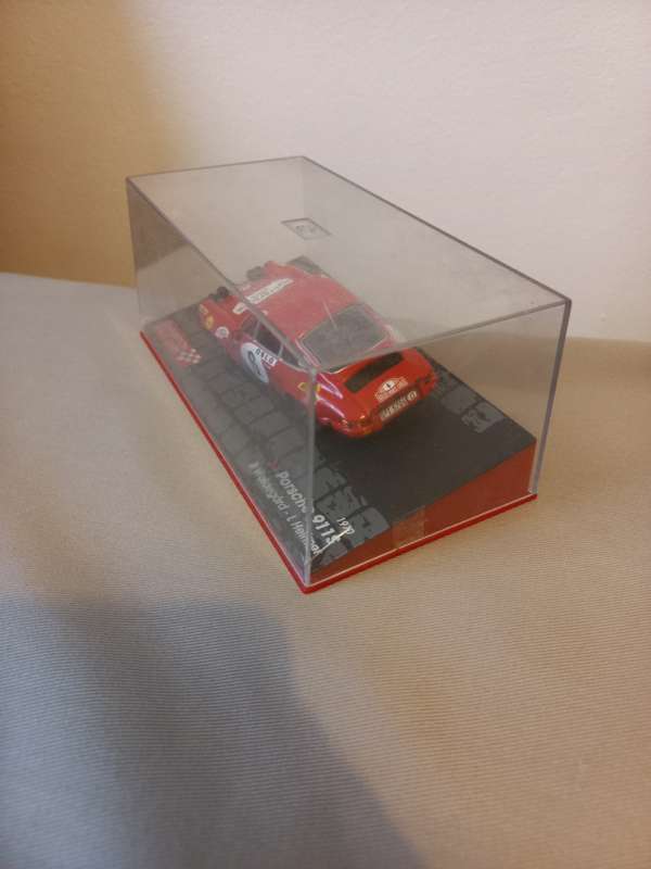 Porsche 911S Rally Dies cast Model No.6 Monte Carlo 1970 Waldegaard 1/43 Scale