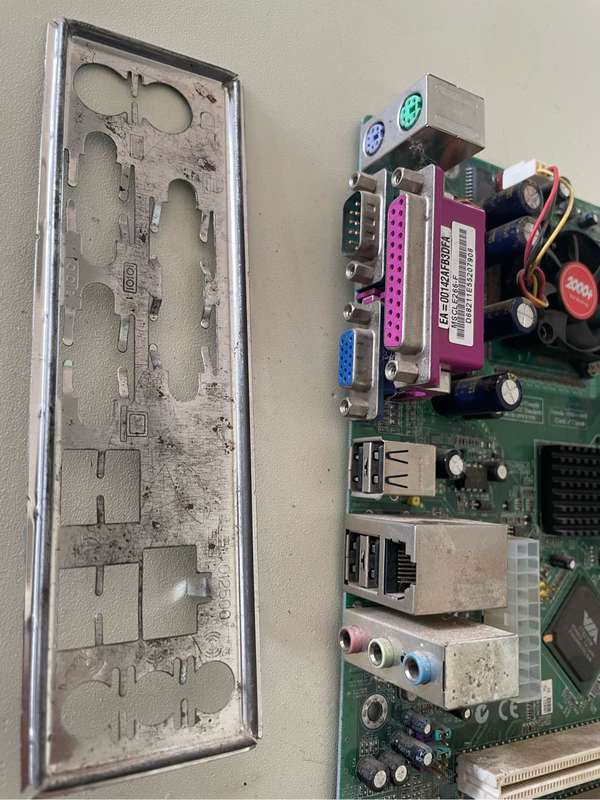 Matsonic Motherboard Combo**Untested**Sold as is for parts or repair