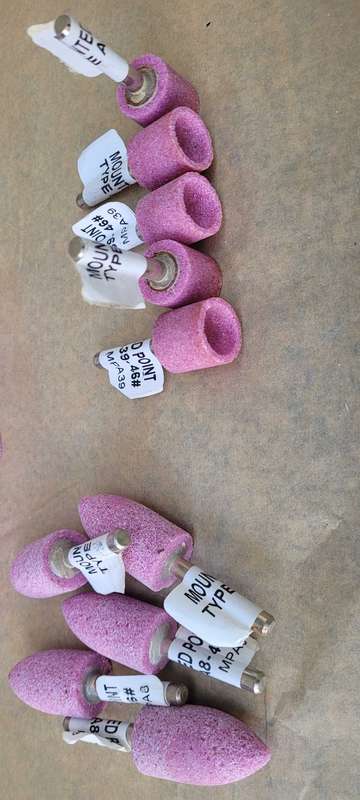 TORK CRAFT Assorted Mini Grinding Stones (Bid per Pack Of 20x)