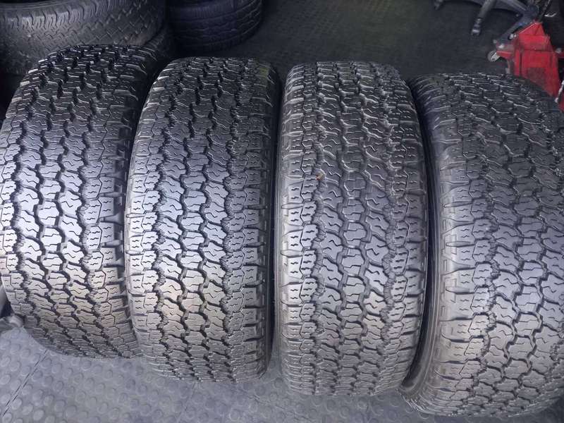 255/60/20 Goodyear Wranglar AT. 80% life