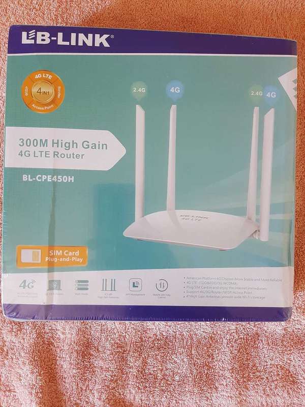 LB-LINK BL-CPE450H 4G LTE Sim Card Wireless Router
