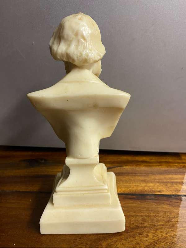 Verdi Marble Bust Sculpture