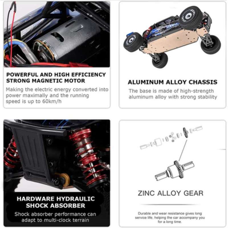 WL 124018 RC Dirt Buggy RC Car
