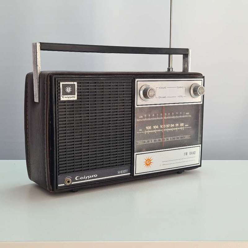 Calypso Sheriff vintage Radio
