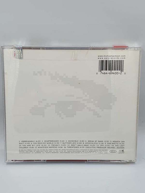Michael Jackson  Invincible (2009, CD)