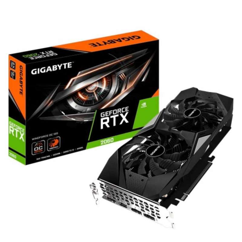 GeForce RTX 2060 WINDFORCE OC 12GB GDDR6 Graphics Card - As New in Box with 1 Year Warranty