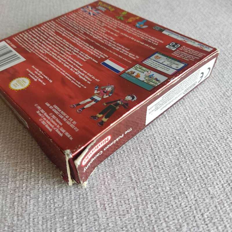 Pokémon Ruby Version Nintendo Gameboy Advance GBA