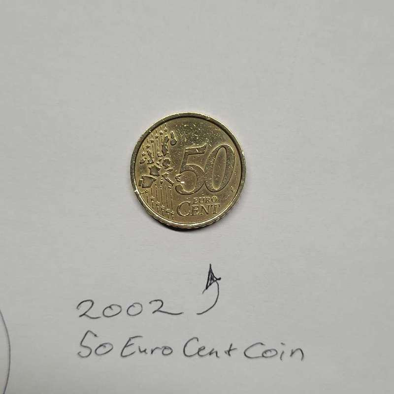 2002 Italy 50 euro cent