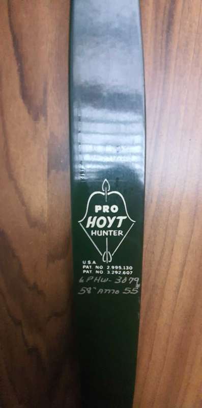 Hoyt Pro Hunter Recurve, Without Bow string