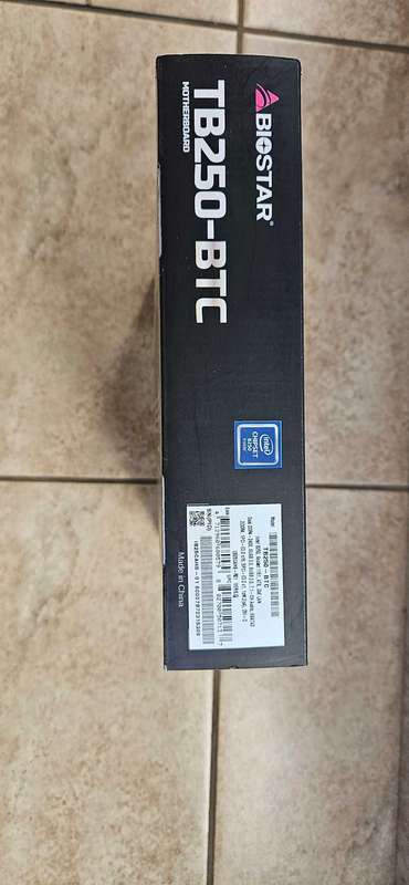 BIOSTAR TB250-BTC PRO MOTHMOTHERBOARD