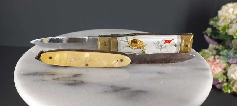 Vintage pocket knives as a lot