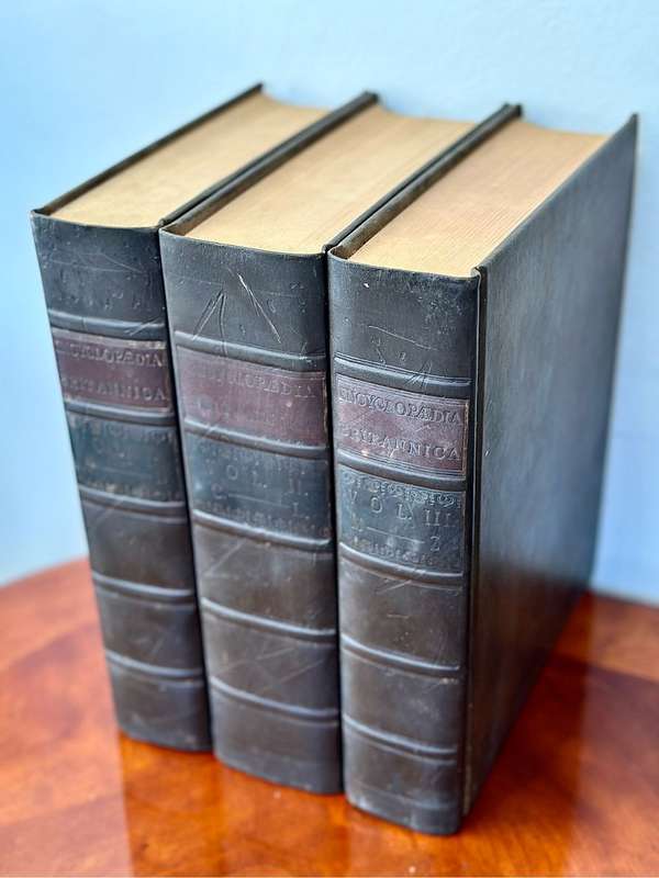 Encyclopedia Britannica 1771 First Edition Facsimiles