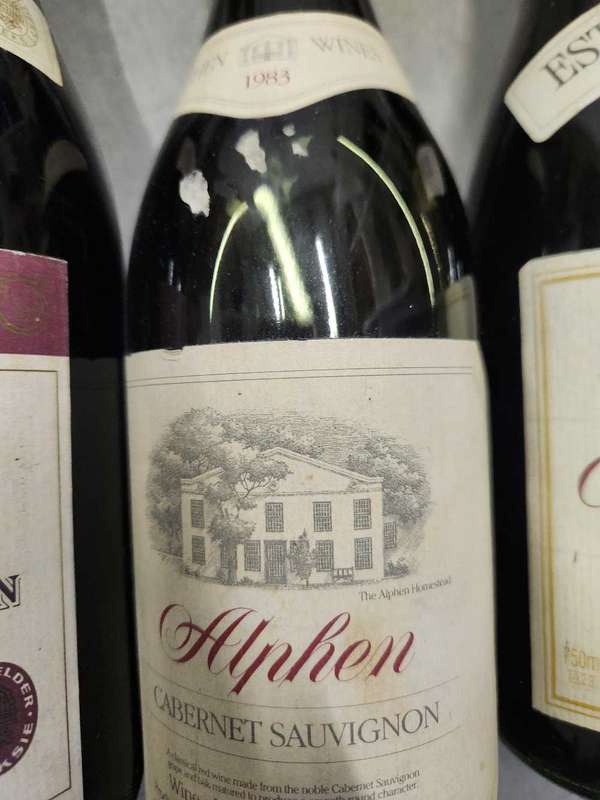 Vintage Wine - 4 Bottles -`76, `79, `83 & `88 - NOT WELL STORED (leakage) **Rarely seen!!!