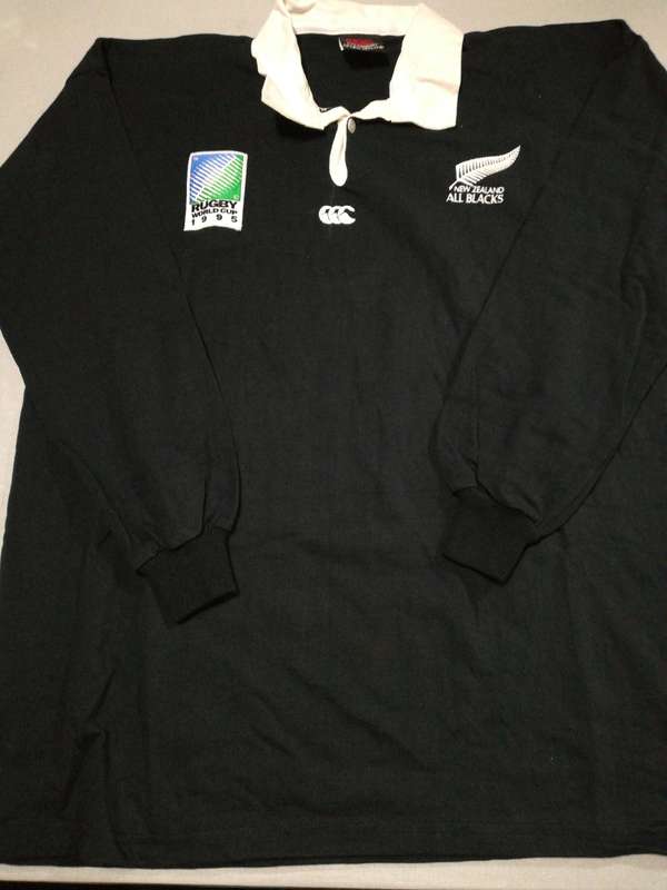 New Zealand All Blacks RWC 1995 Jersey Size XL