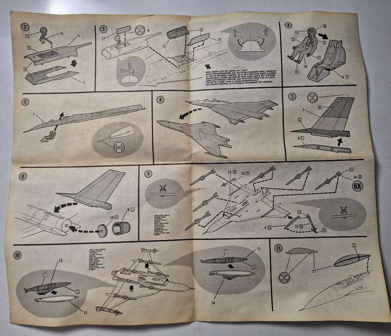 3 x Model planes
