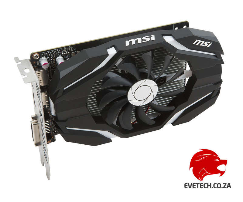 MSI GeForce GTX 1050 Ti OC 4GB