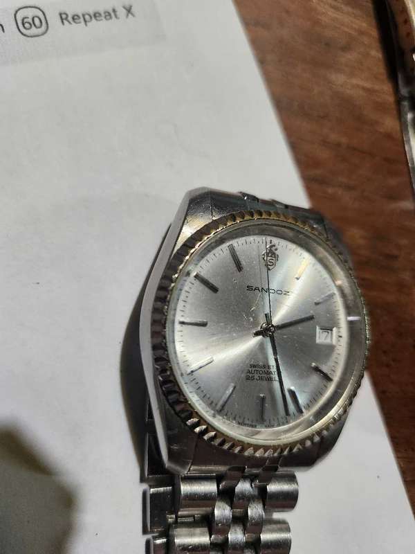 Vintage Sandoz Automatic Mens watch