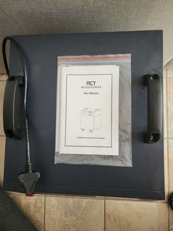 Rct Megapower 2kva/2000w Inverter Trolley With 2 X 100ah Battery