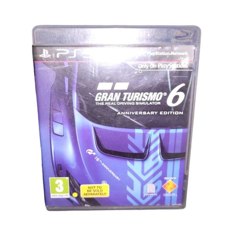 PS3 Gran Turismo 6: Anniversary Edition