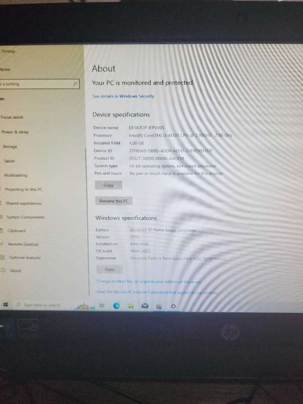 HP ProOne 400 G1 i3 4th GEN BUSINESS AIO PC FOR SALE
