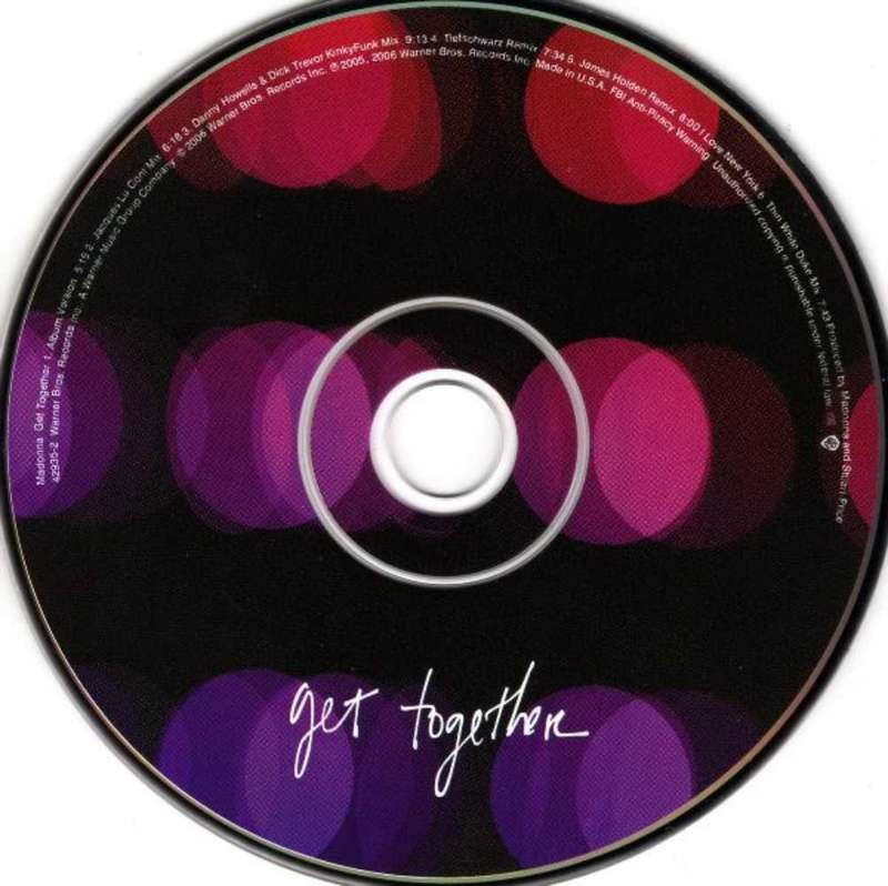 Madonna  Get Together (2006,CD)