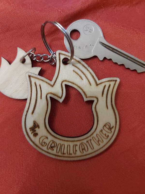Wooden key holder