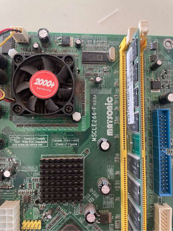 Matsonic Motherboard Combo**Untested**Sold as is for parts or repair