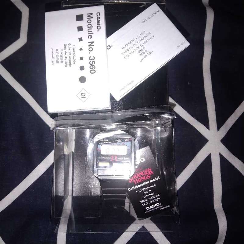CASIO VINTAGE STRANGER THINGS COLLABORATION LIMITED EDITION - A120WEST-1ADR