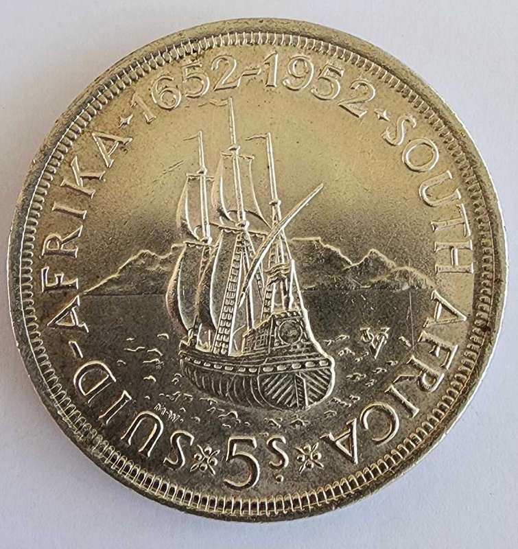 1952 Five Shillings