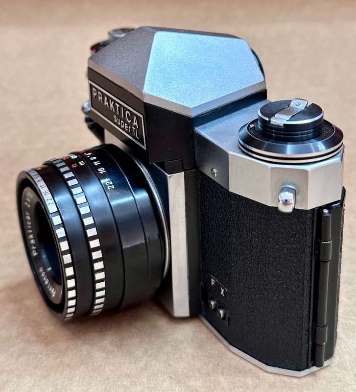 PRACTICA Super TL Camera & Prakticar 2.8/50mm Lens circa 1968 to 1976