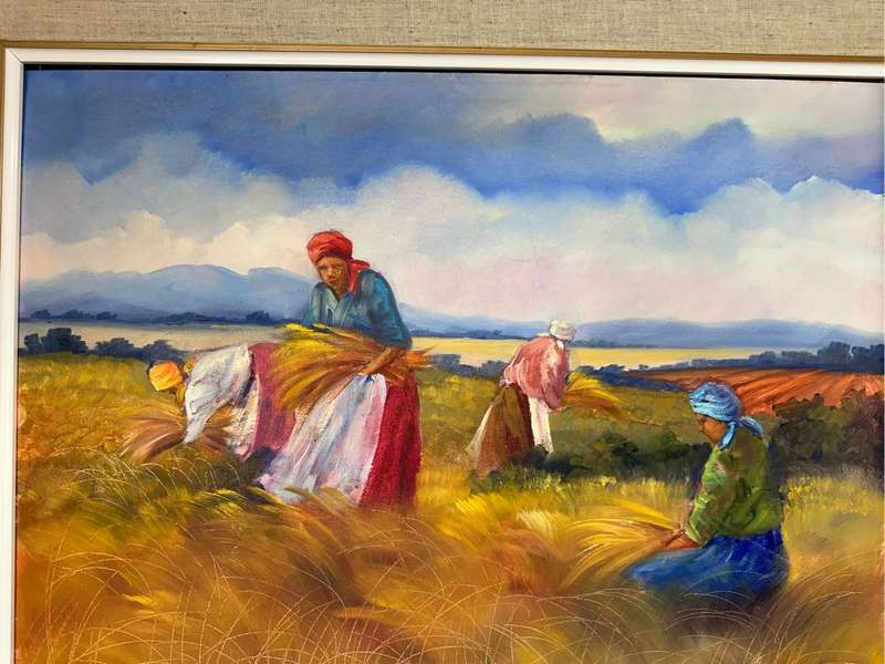 Freda Vd Merwe oil painting