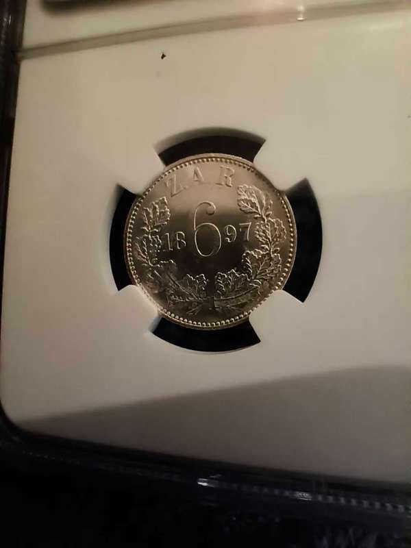 1897 6p #MS63!!