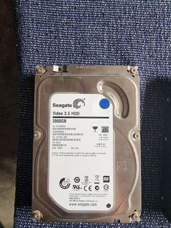 2Tb 3.5" Desktop Hard Drive