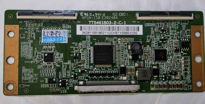 JVC TELEFUNKEN TT5461B03-2-C1 Tcon Board for 55 inch TV Television Timing CONtrol T-CON Board